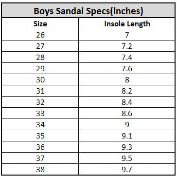 Boys Sandal T-001-Green