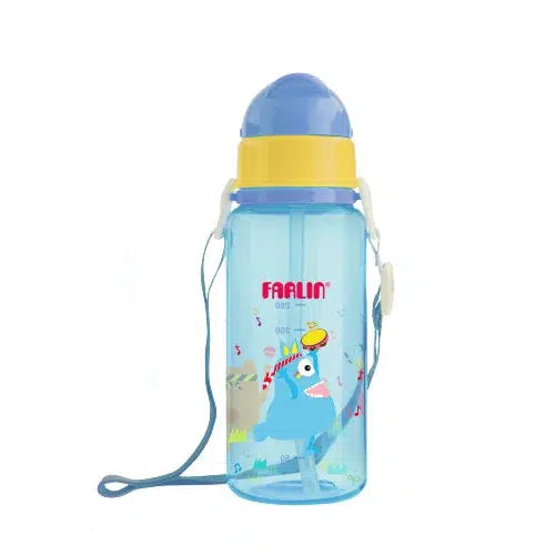 Farlin Straw Drinking Cup 450ML - Blue