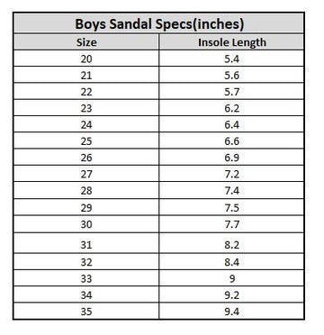 Boys Sandal 211-03-BLACK