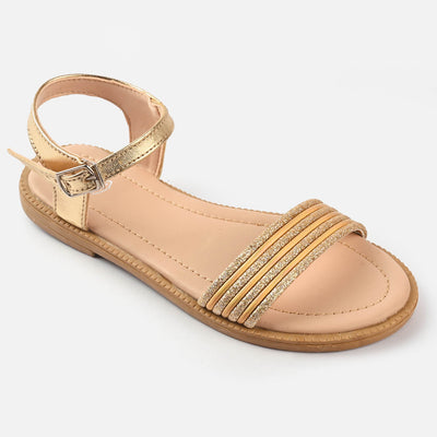 Girls Sandals 203-74-Golden
