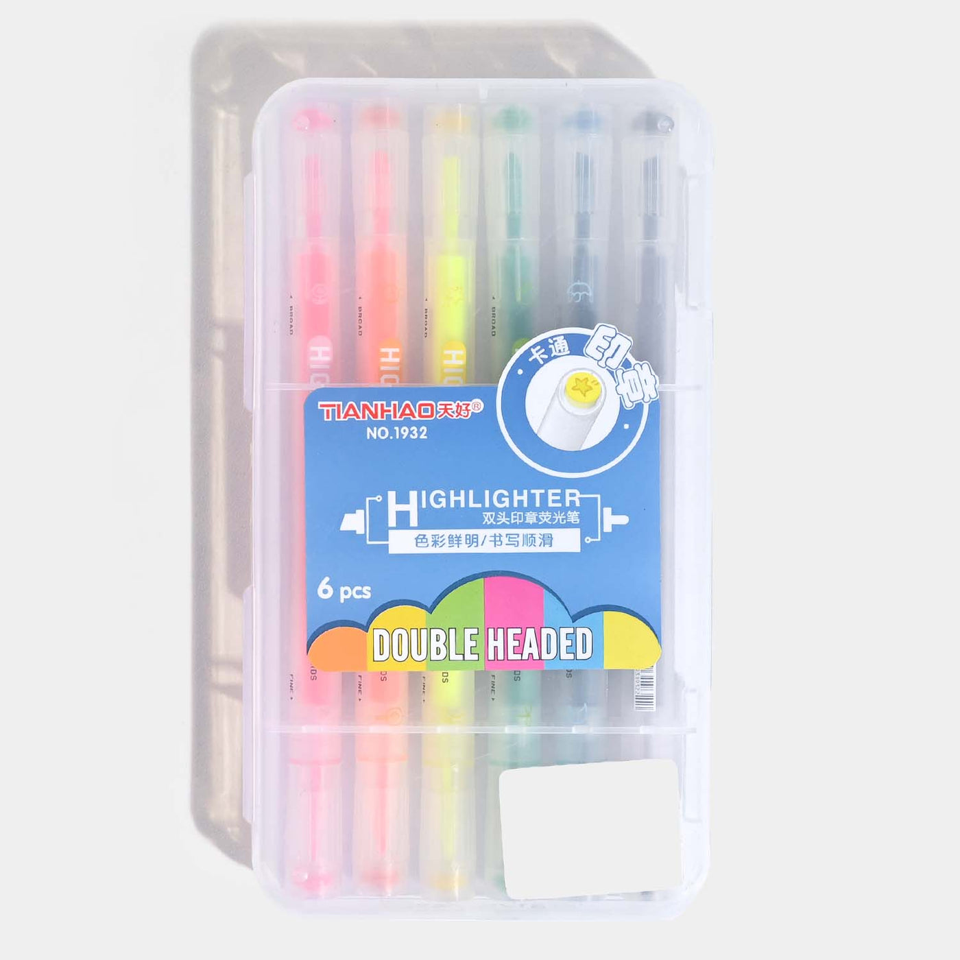 Double Sided Highlighter | 6PCs