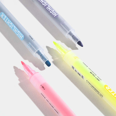 Double Sided Highlighter | 6PCs