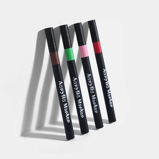 Acrylic Color Marker Pen Set | 12Pcs