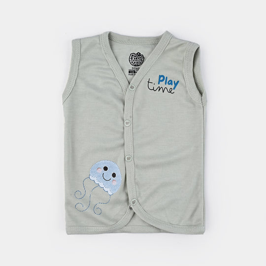 Pack Of 3 Infant Baby Unisex Cotton Vest Set