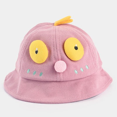 Baby Character Hat 9M+ | Light Pink