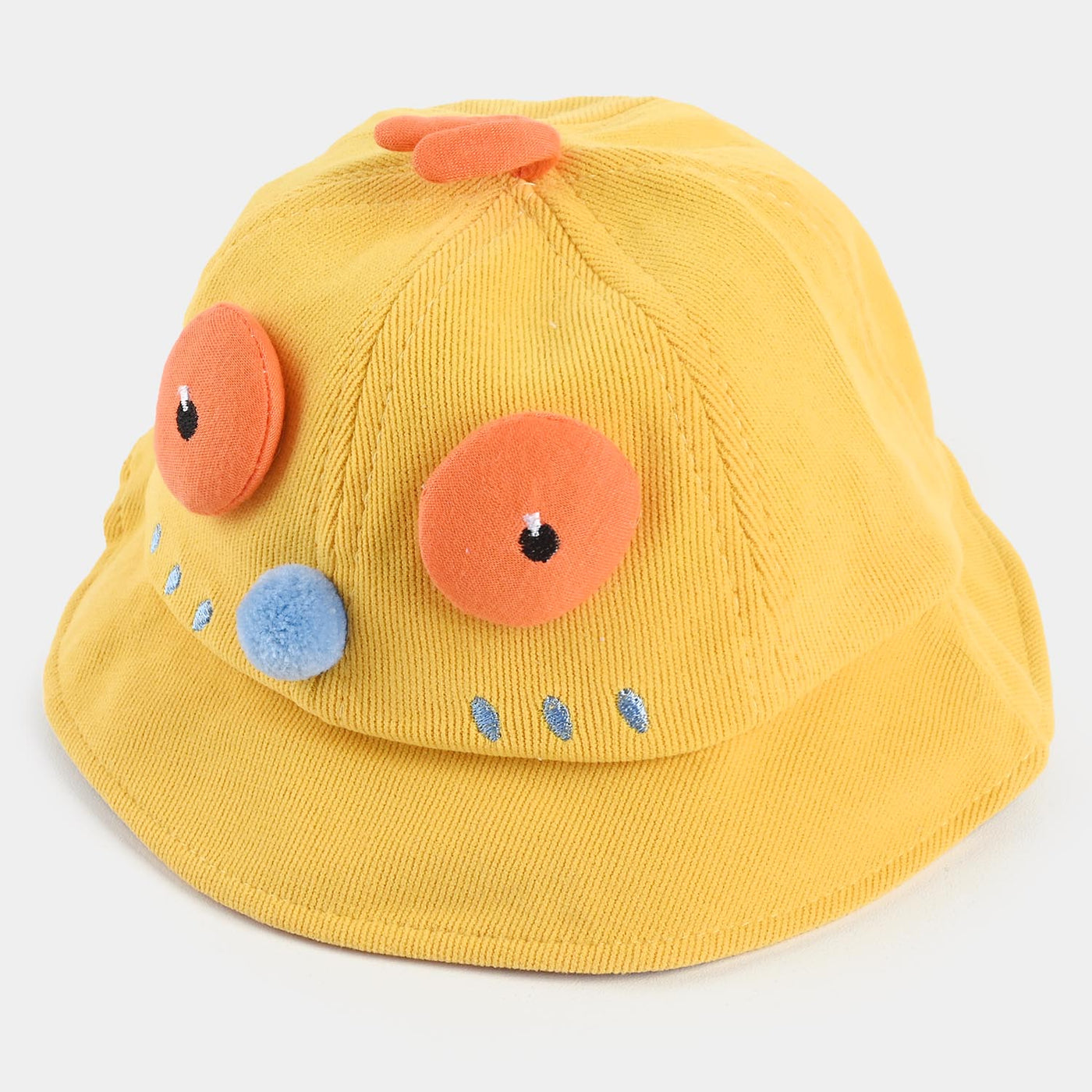 Baby Character Hat 9M+ | Yellow