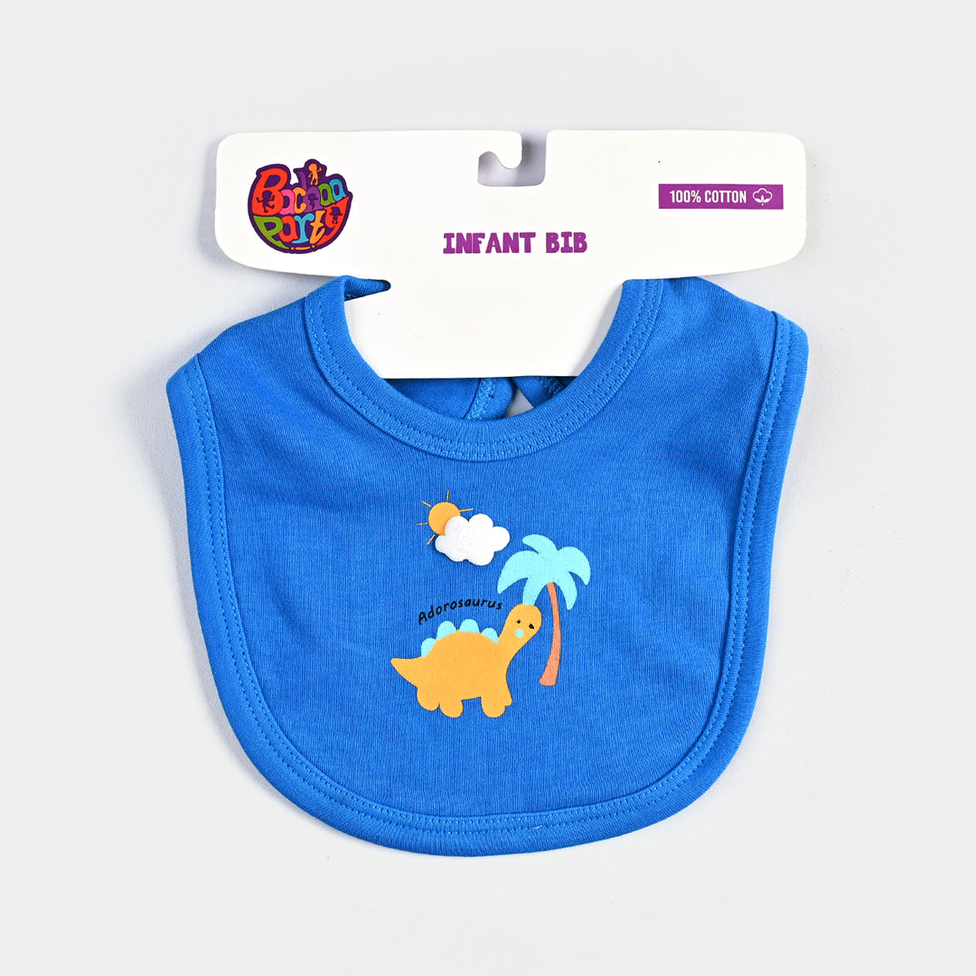 Infant Cotton Interlock Bib ADOROSAURUS-Multi
