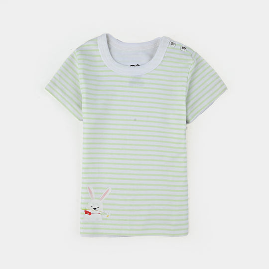 Pack Of 3 Infant Unisex Cotton Short Sleeves T-Shirt Set