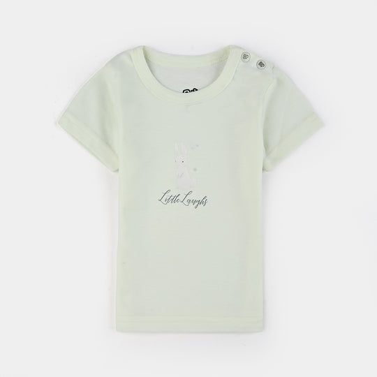 Pack Of 3 Infant Unisex Cotton Short Sleeves T-Shirt Set