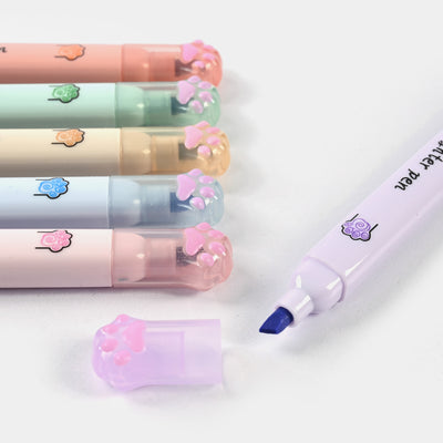 Twin Highlighters/Markers Set | 6PCs