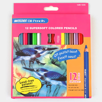 Oil Color Pencil | 12PCs