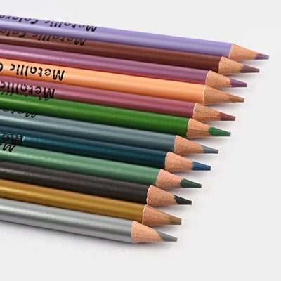 Color Pencil Metallic | 12Pcs