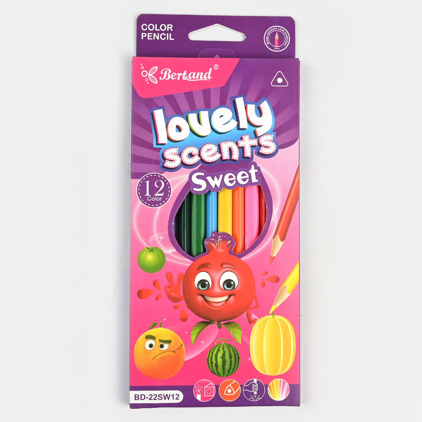 Bertrand Color Pencil 12PCs For Kids