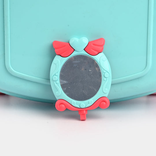 Portable Dressing Table with Cosmetic Set trolly Bag