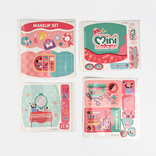 Portable Dressing Table with Cosmetic Set trolly Bag