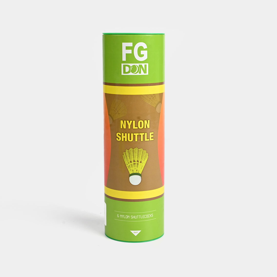 Pack Of 6 Plastic Shuttlecock FG Don