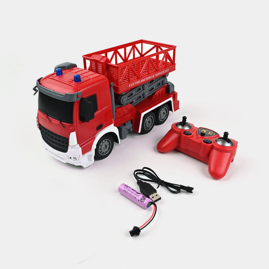 Remote-Controlled Fire Truck Toy For Kids