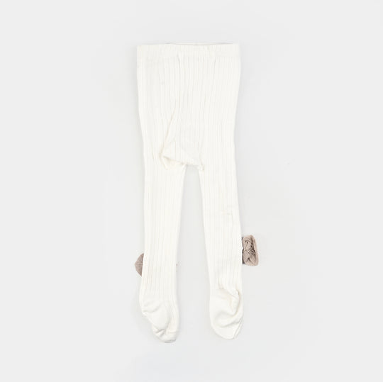 Girls Cotton Tights W/Socks