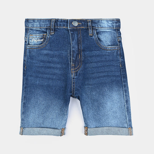 Boys Denim Viscose Short Original-Dip.Dye