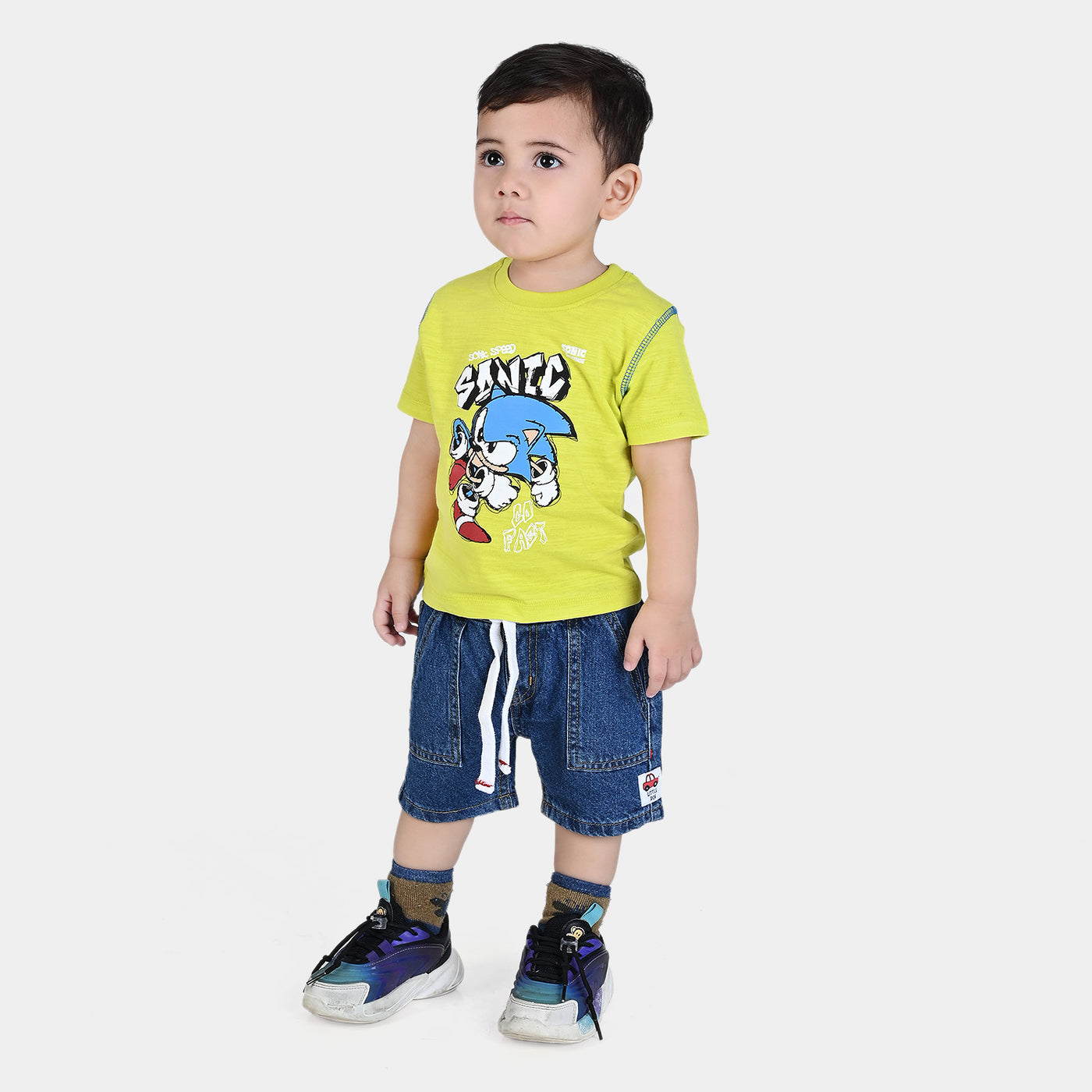 Infant Boys Cotton Jersey T-Shirt Character | Limeade