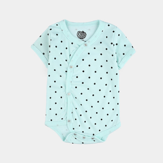 Pack Of 3 Infant Unisex Cotton Cut Design Romper Set