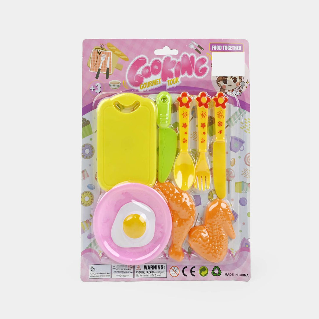 Knife & Fork Kitchen Set For Girls