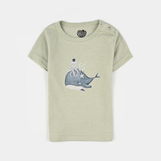 Pack Of 3 Infant Unisex Cotton Short Sleeves T-Shirt Set