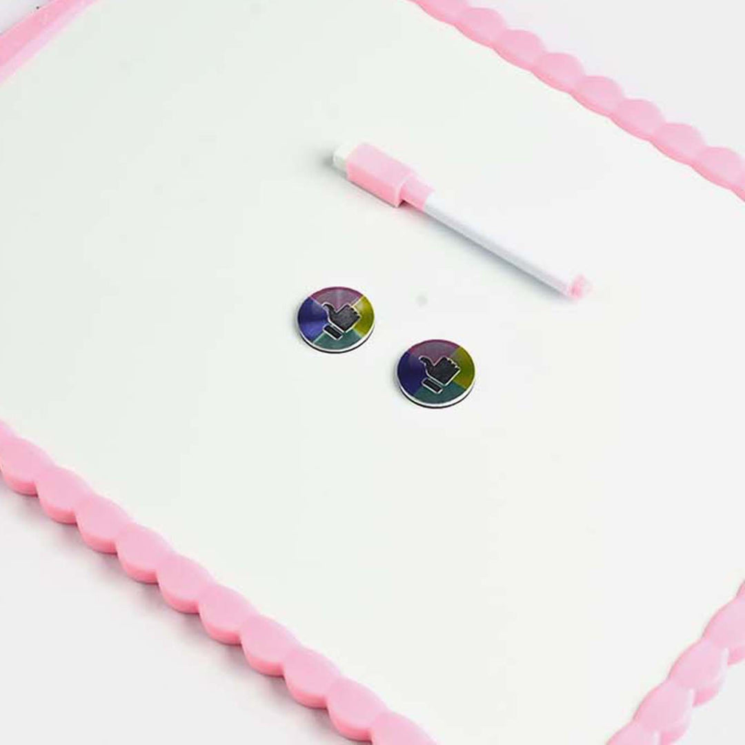 Whiteboard With Marker