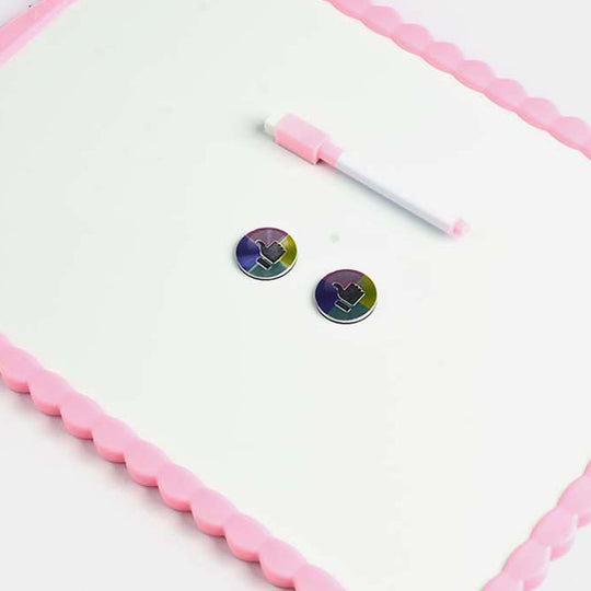 Whiteboard With Marker