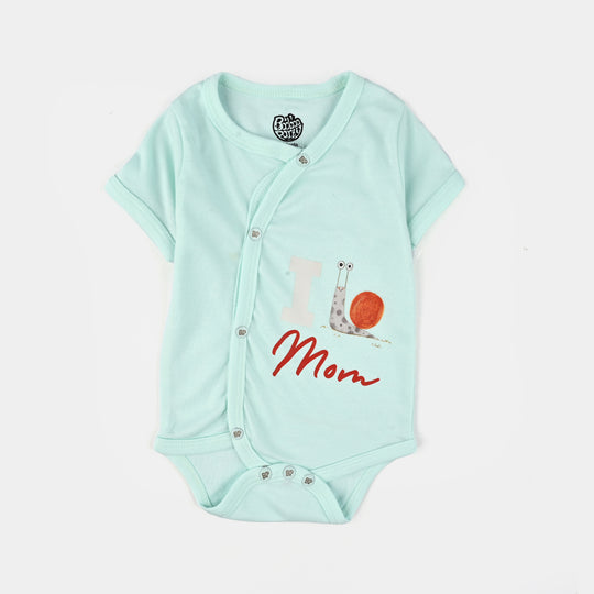 Pack Of 3 Infant Unisex Cotton Cut Design Romper Set