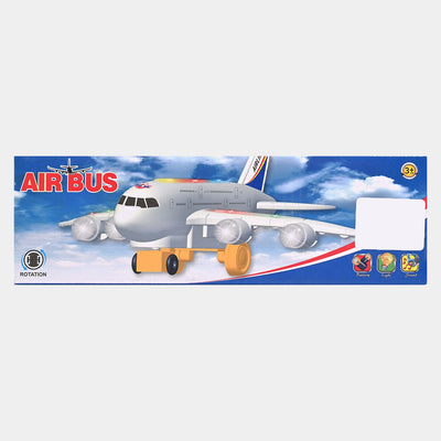 Electric Aircraft With Light & Music For Kids