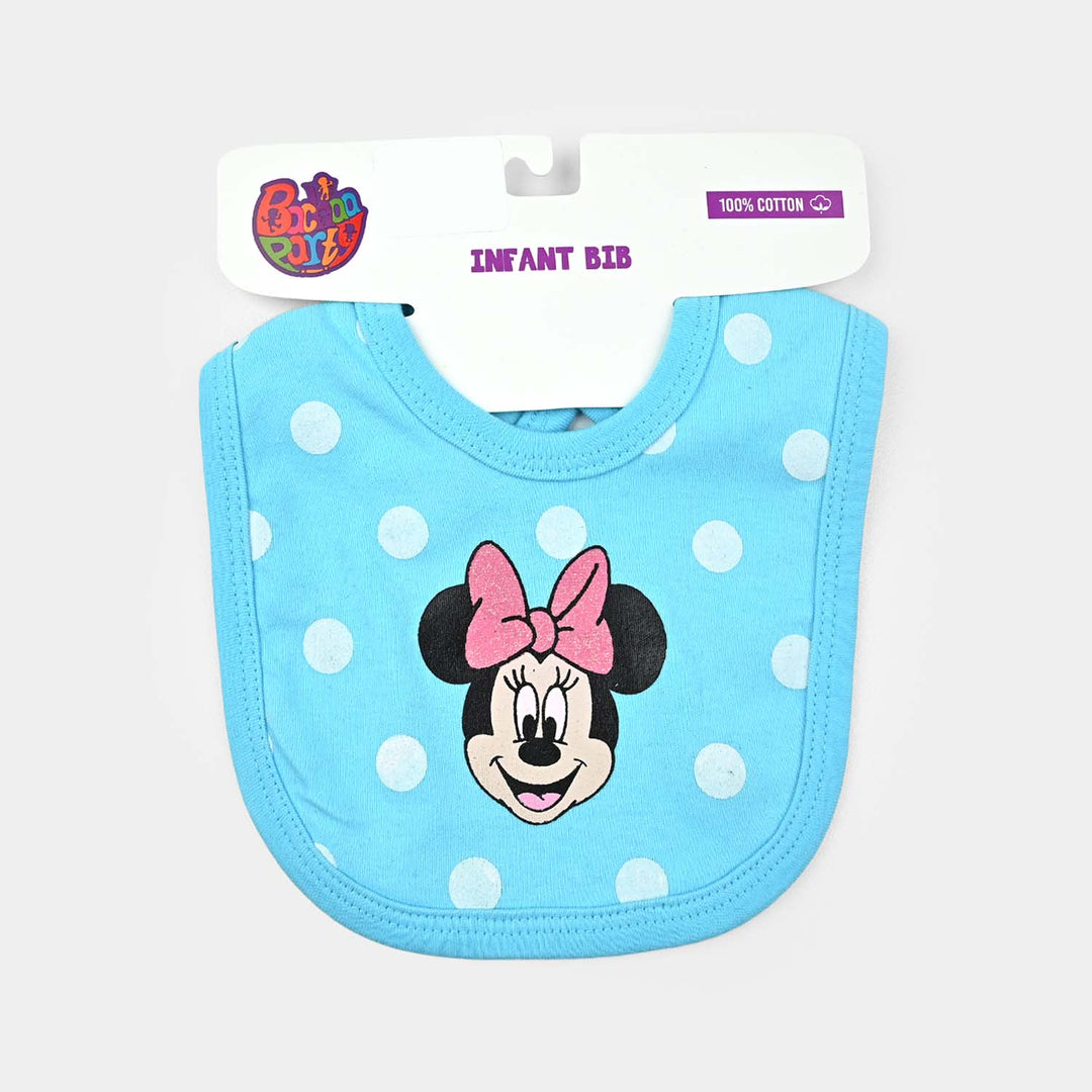 Infant Girls Cotton Interlock Bibs