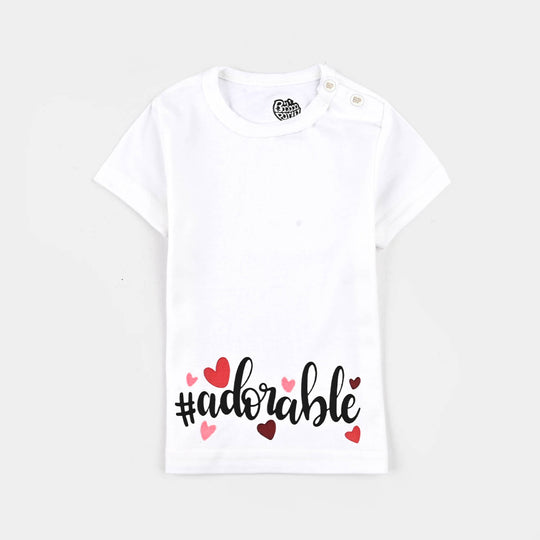 Pack Of 3 Infant Unisex Cotton Short Sleeves T-Shirt Set