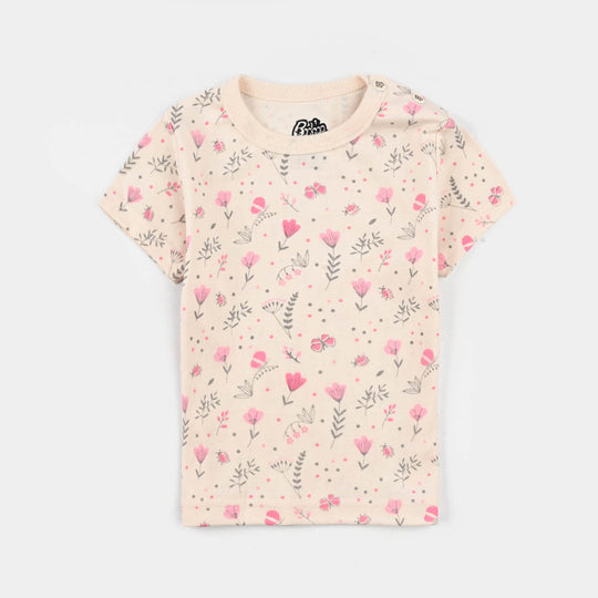 Pack Of 3 Infant Unisex Cotton Short Sleeves T-Shirt Set