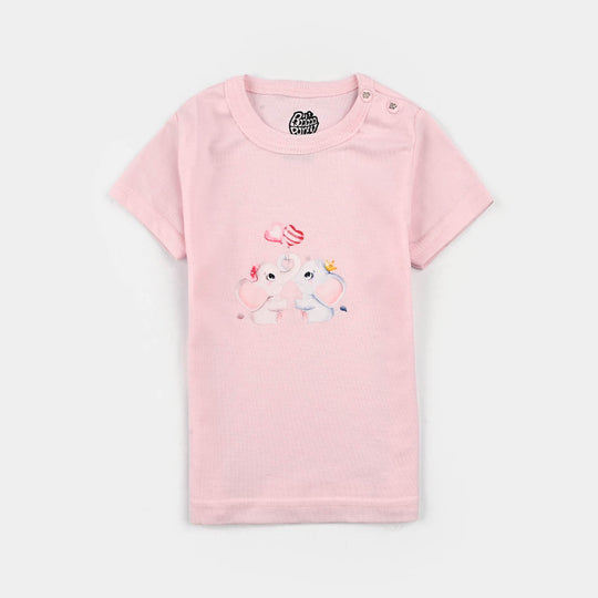 Pack Of 3 Infant Unisex Cotton Short Sleeves T-Shirt Set