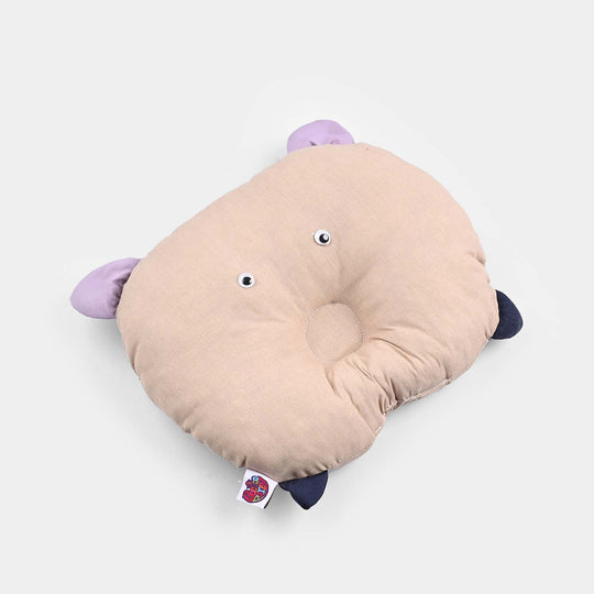 Bear-Shaped Baby Pillow Soft & Supportive