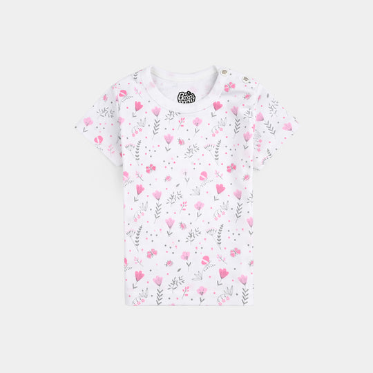 Pack Of 3 Infant Unisex Cotton Short Sleeves T-Shirt Set