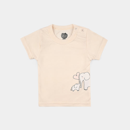 Pack Of 3 Infant Unisex Cotton Short Sleeves T-Shirt Set