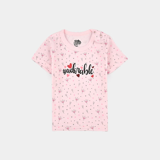 Pack Of 3 Infant Unisex Cotton Short Sleeves T-Shirt Set