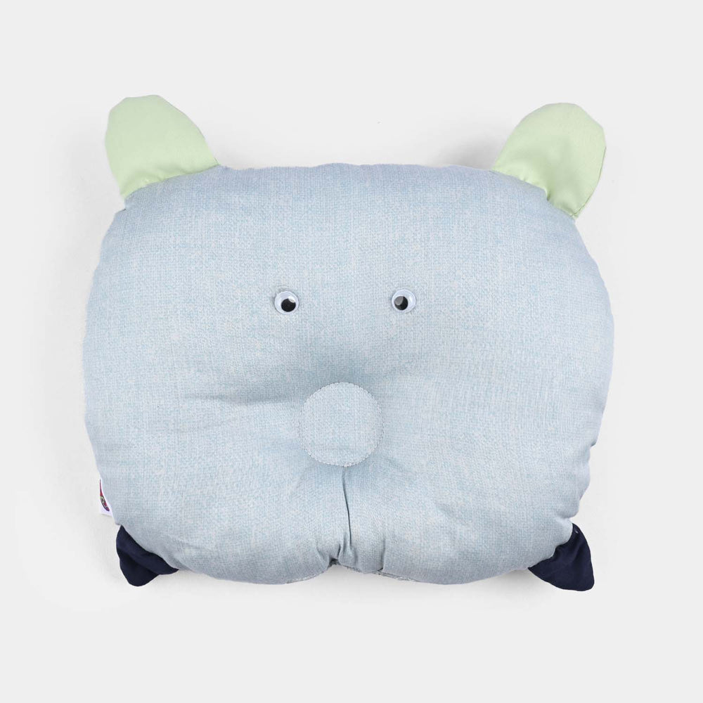 Bear-Shaped Baby Pillow Soft & Supportive