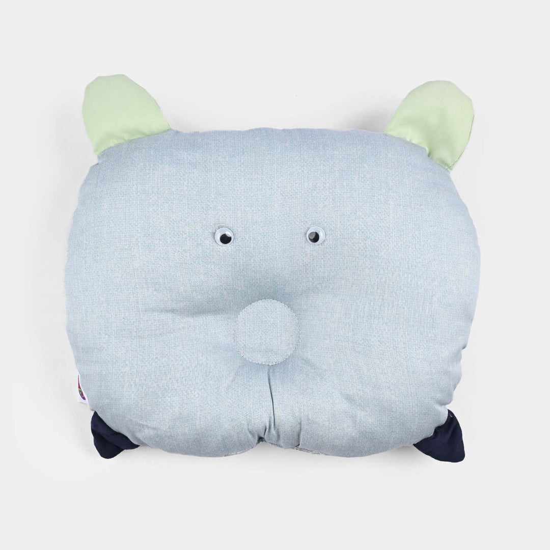 Bear-Shaped Baby Pillow Soft & Supportive