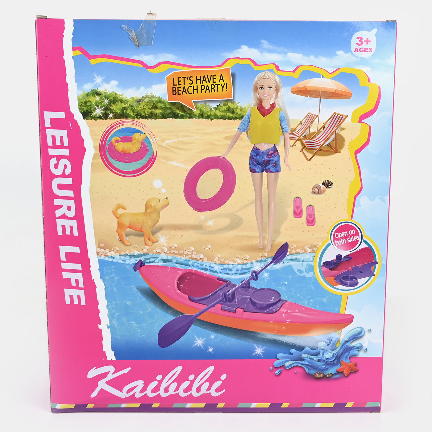 Sea Rowing Doll Set For Girls