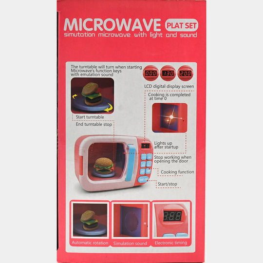 Microwave Play Set For kids