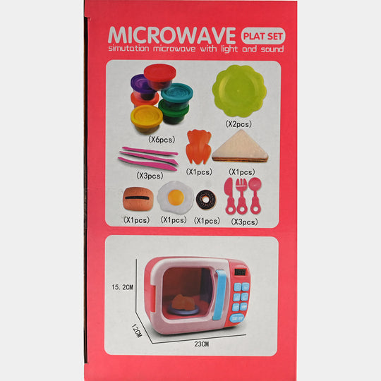 Microwave Play Set For kids