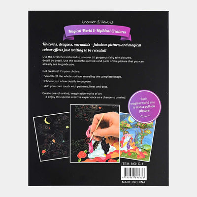 Scratch Art Book For Kids