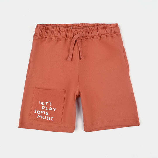Boys Jersey/Terry Short Some Music-Orange Rust