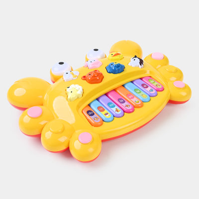 Electric Toy Piano With Light & Music For Kids