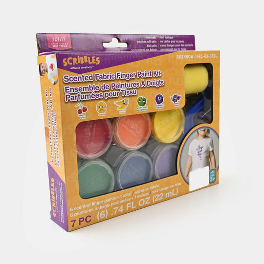 Scribbles Scented Fabric Finger Paint Kit