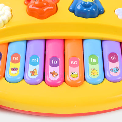 Electric Toy Piano With Light & Music For Kids