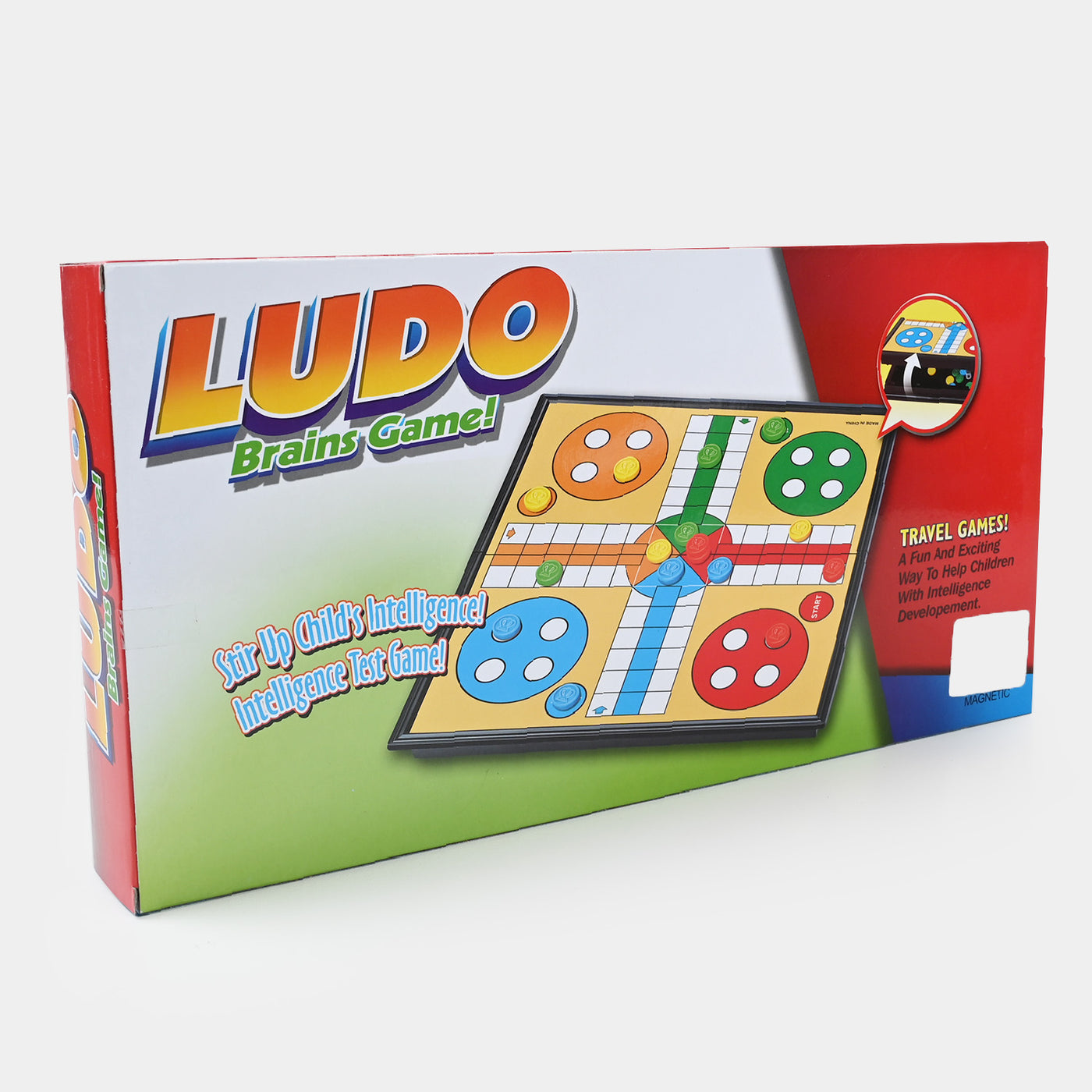 Magnetic Ludo Brains Game! For Kids-Medium